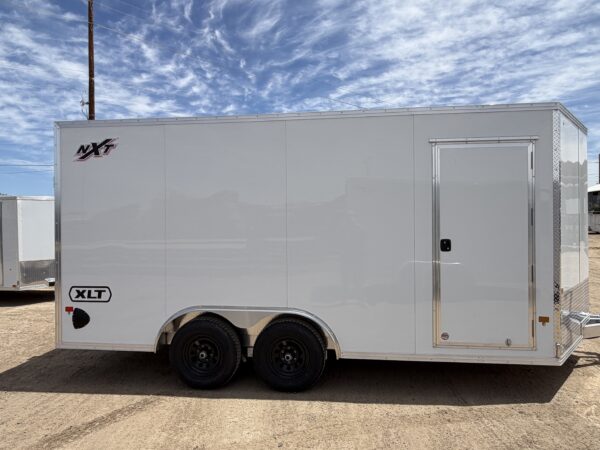 16x8.5 All Aluminum XLTP2 Car Hauler, 10K GVWR, Side Door, Ramp Door