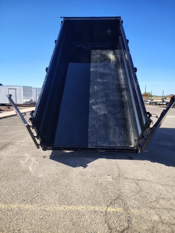 14x83 Tandem Axle, 15,400 GVWR, Low Pro Dump, 36" Sides, 14 Ply Tires