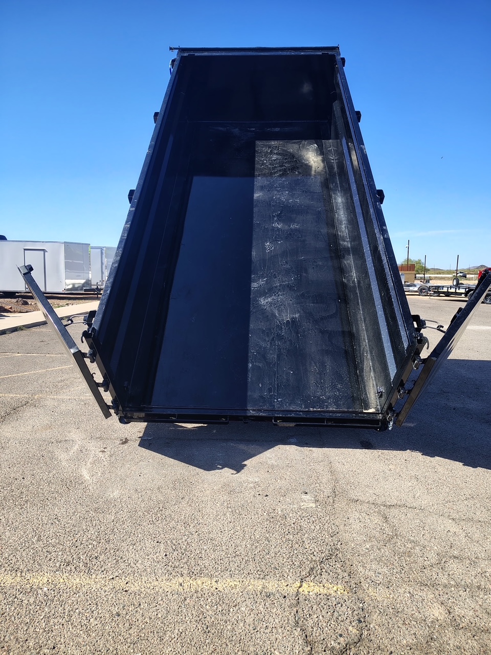14x83 Tandem Axle, 15,400 GVWR, Low Pro Dump, 36" Sides, 14 Ply Tires - Image 3