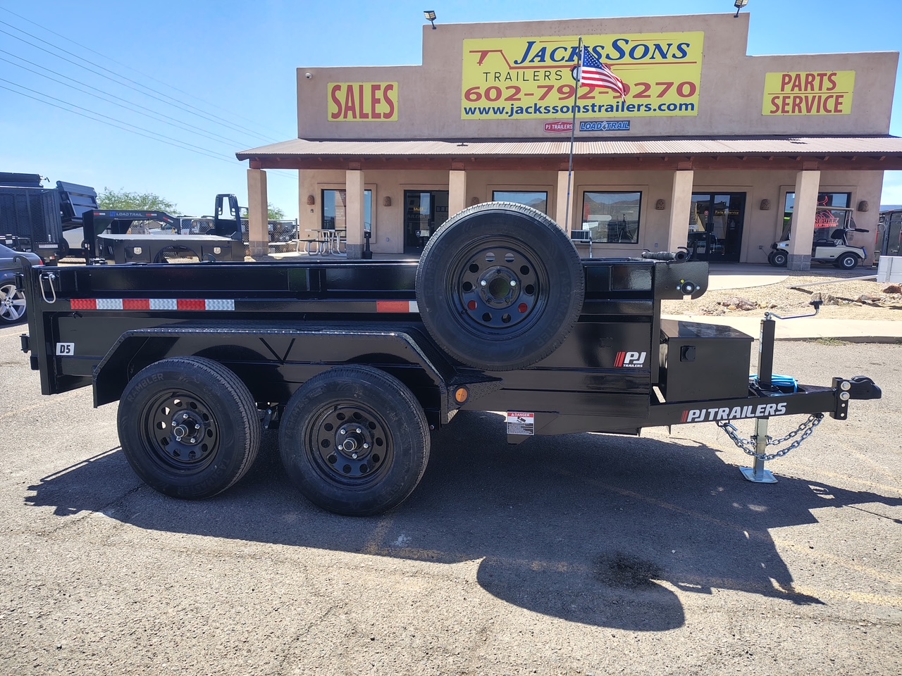 10X60 Utility Dump, Tandem Axle, 7K GVWR - Image 2