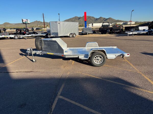 TK1 Single Axle Trike Hauler, 2K GVWR, Slide Out Ramp