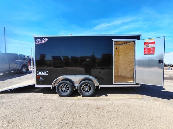14x7 All Aluminum XLTP Enclosed, 7K GVWR, Limited Edition, Ramp Door