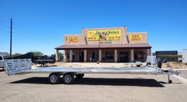 30X102 Tandem Axle, Deckover, Bi-Fold Tailgate (1030H-TA-BT-DT-RR-RTD)