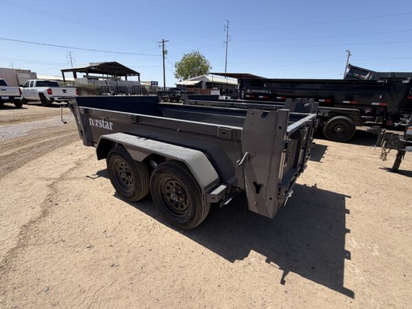 10x60 Norstar Tandem Axle Dump, 7K GVWR, 20" Sides