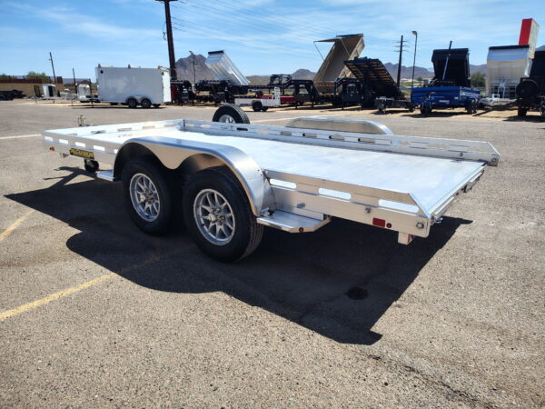 14x80 All Aluminum, 8.5K GVWR, Tandem Axle, Ramps (8014TA-EL-R-RTD)