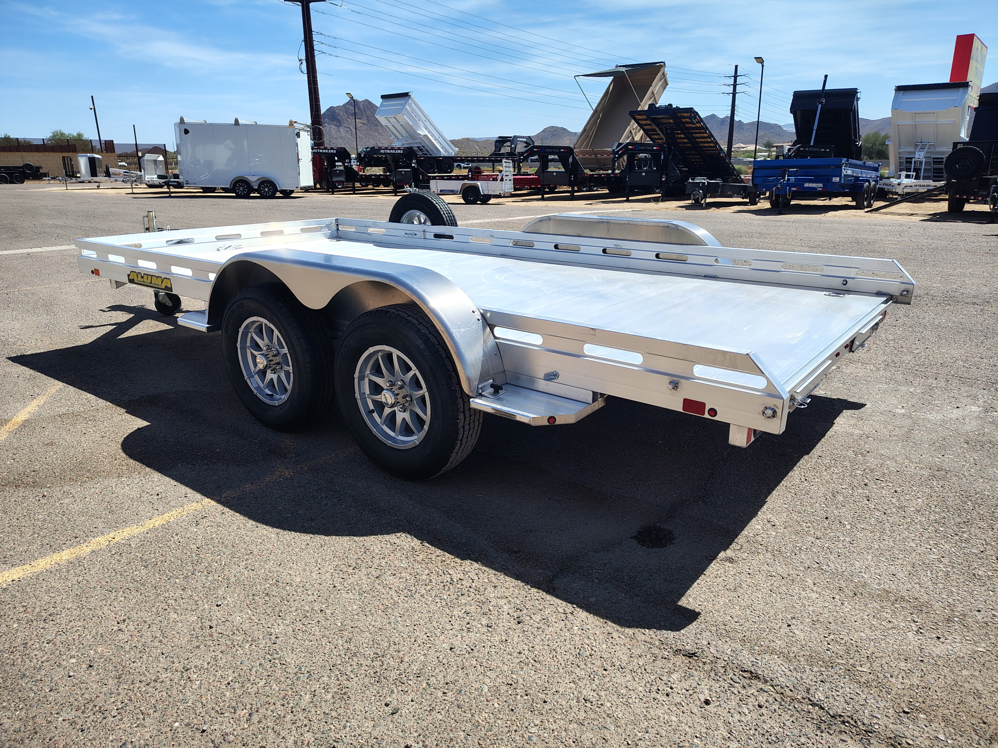 14x80 All Aluminum, 8.5K GVWR, Tandem Axle, Ramps (8014TA-EL-R-RTD) - Image 9