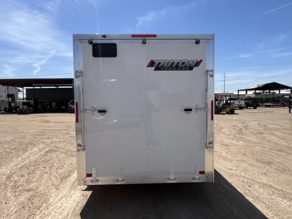 14x7 All Aluminum, XLTP2 Enclosed, 7K GVWR, Side Door, Ramp Door