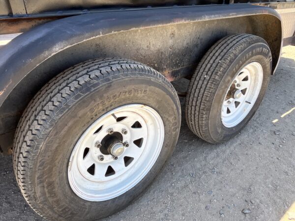 14x72 Tandem Axle, Solid Sides, 7K GVWR, Utility