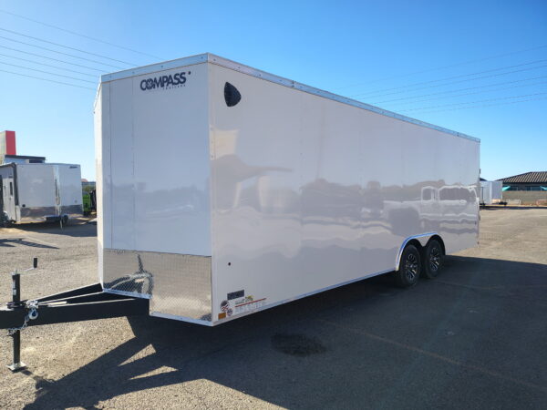 24x8.5 Indigo DLX Car Hauler, 10K GVWR, Ramp Door
