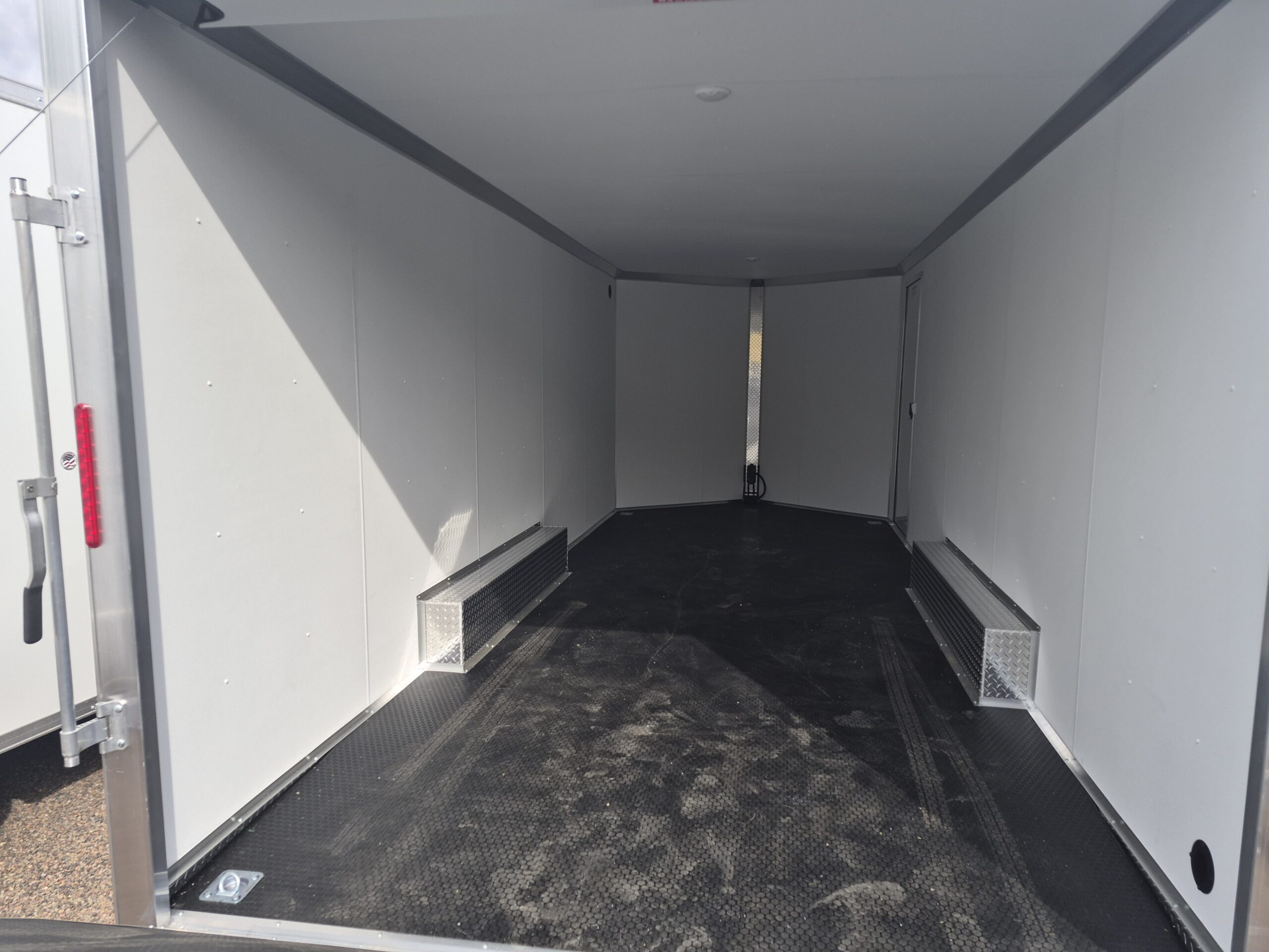 20x8.5 All Aluminum, NXT Car Hauler, 7K GVWR, 78" Side Door, Ramp Door - Image 4