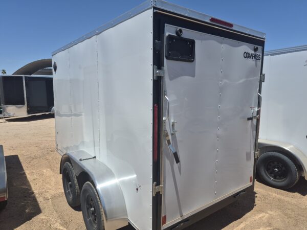 12x6 Indigo DLX, 7K GVWR, Ramp Door
