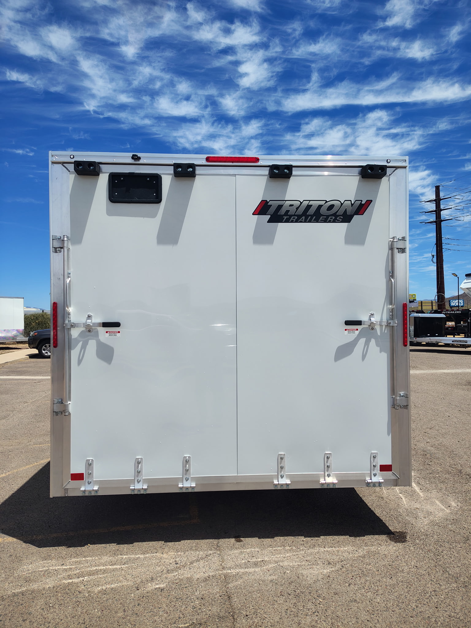 20x8.5 All Aluminum XLT-P Car Hauler, 10K GVWR, Ramp Door, Elite Escape Door - Image 11