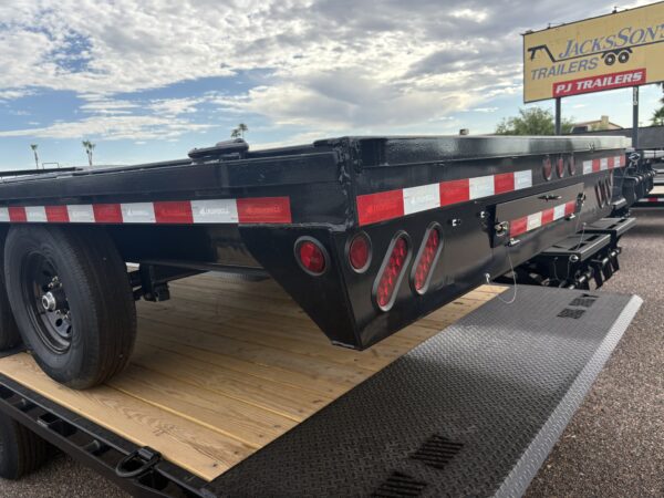 20x102 IronBull, Tandem Axle, 14K GVWR, Deckover, Slide In Ramps