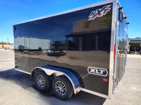 14x7 All Aluminum XLTP Enclosed, 7K GVWR, Limited Edition, Ramp Door