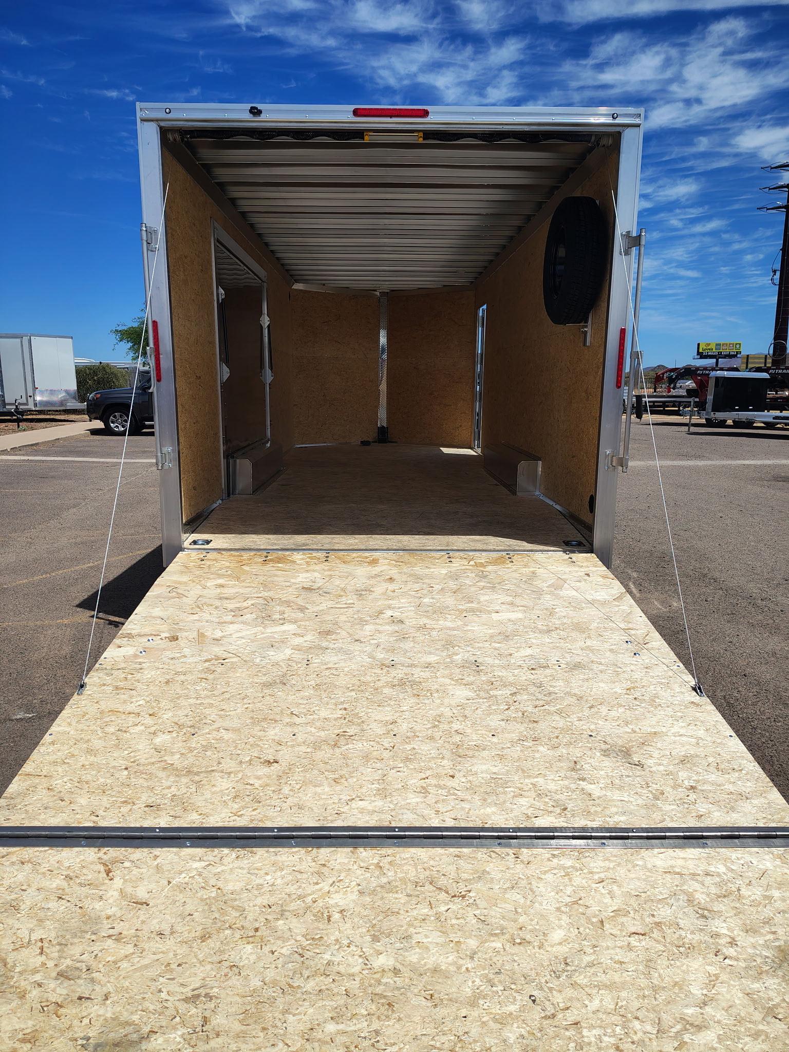 20x8.5 All Aluminum XLT-P Car Hauler, 10K GVWR, Ramp Door, Elite Escape Door - Image 8
