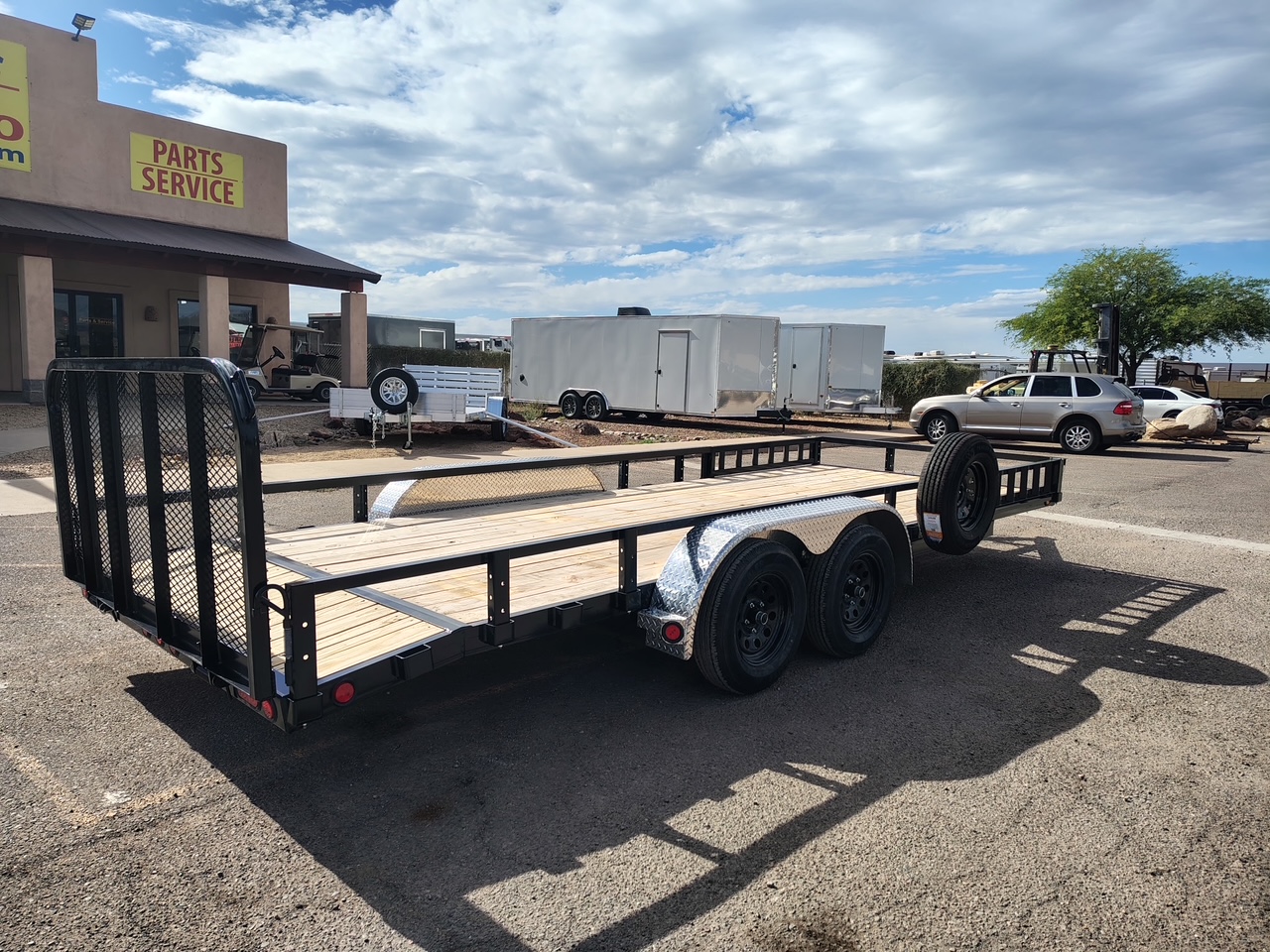 20x83 Tandem Axle, 7K GVWR, Channel Utility - Image 2