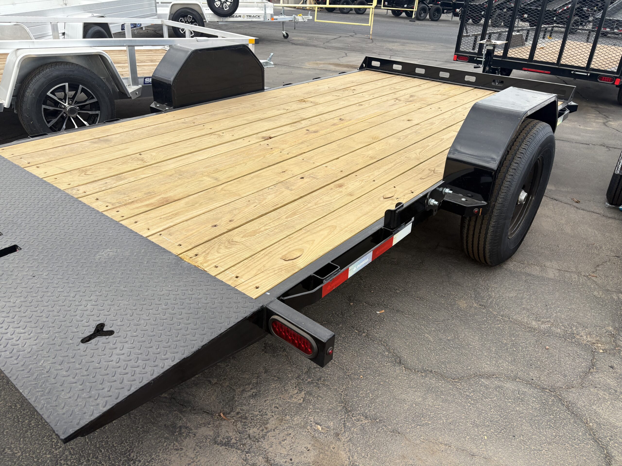 12x80 IronBull, Single Axle, 7K GVWR, Tilt - Image 5