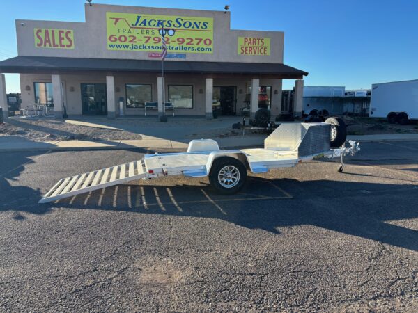 TK1 Single Axle Trike Hauler, 2K GVWR, Slide Out Ramp