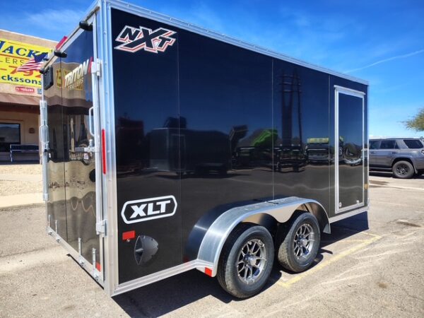 14x7 All Aluminum XLTP Enclosed, 7K GVWR, Limited Edition, Ramp Door