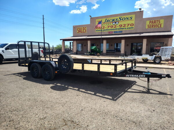 20x83 Tandem Axle, 7K GVWR, Channel Utility