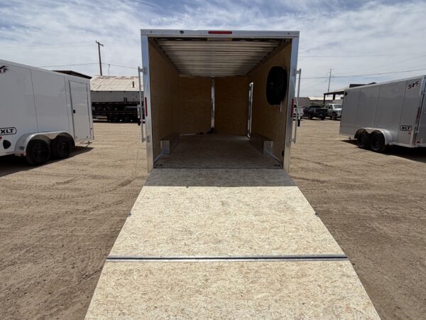 16x8.5 All Aluminum XLTP2 Car Hauler, 10K GVWR, Side Door, Ramp Door