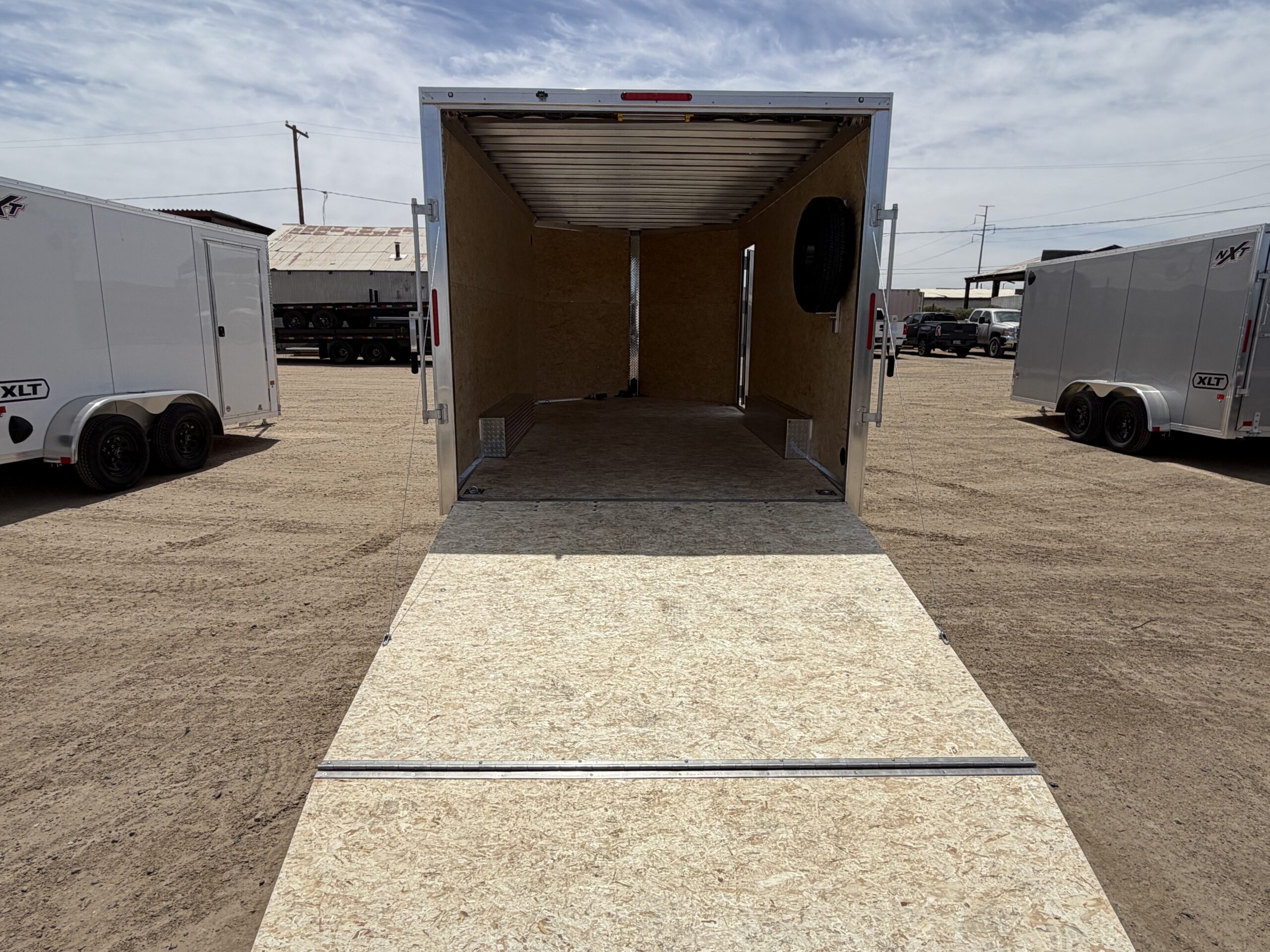 16x8.5 All Aluminum XLTP2 Car Hauler, 10K GVWR, Side Door, Ramp Door - Image 7
