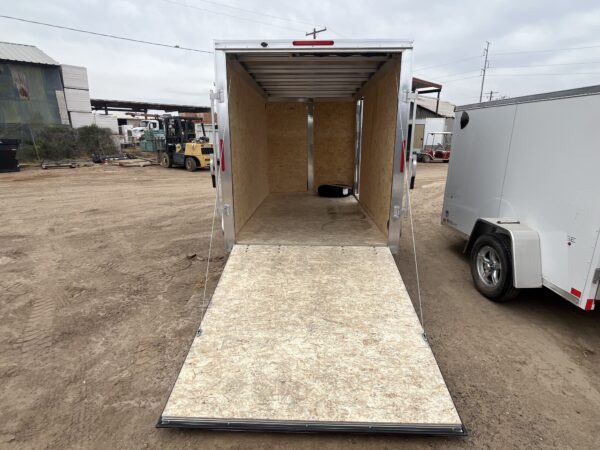12x6 All Aluminum NXT Enclosed, 3K GVWR, Side Door, Ramp Door