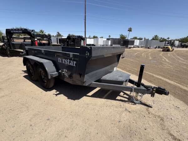 10x60 Norstar Tandem Axle Dump, 7K GVWR, 20" Sides