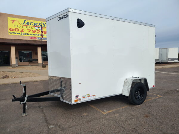 10x6 Indigo DLX, 3K GVWR, Ramp Door
