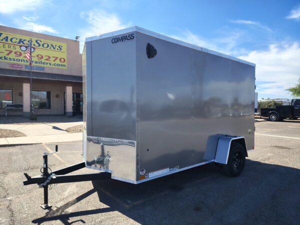 12x6 Indigo DLX, 3K GVWR, Ramp Door