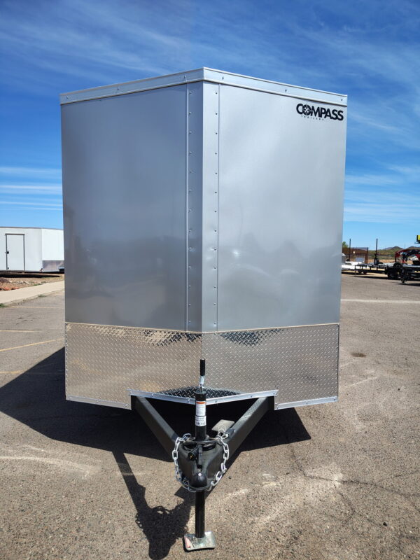 12x7 Indigo DLX, 7K GVWR, Wall Posts - 24" OC to 16", Ramp Door