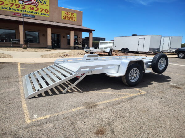 12x77 All Aluminum, 3K GVWR, Heavy Single Axle (7712H-S-TG)