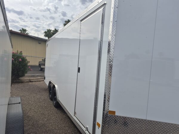 20x8.5 All Aluminum, NXT Car Hauler, 7K GVWR, 78" Side Door, Ramp Door