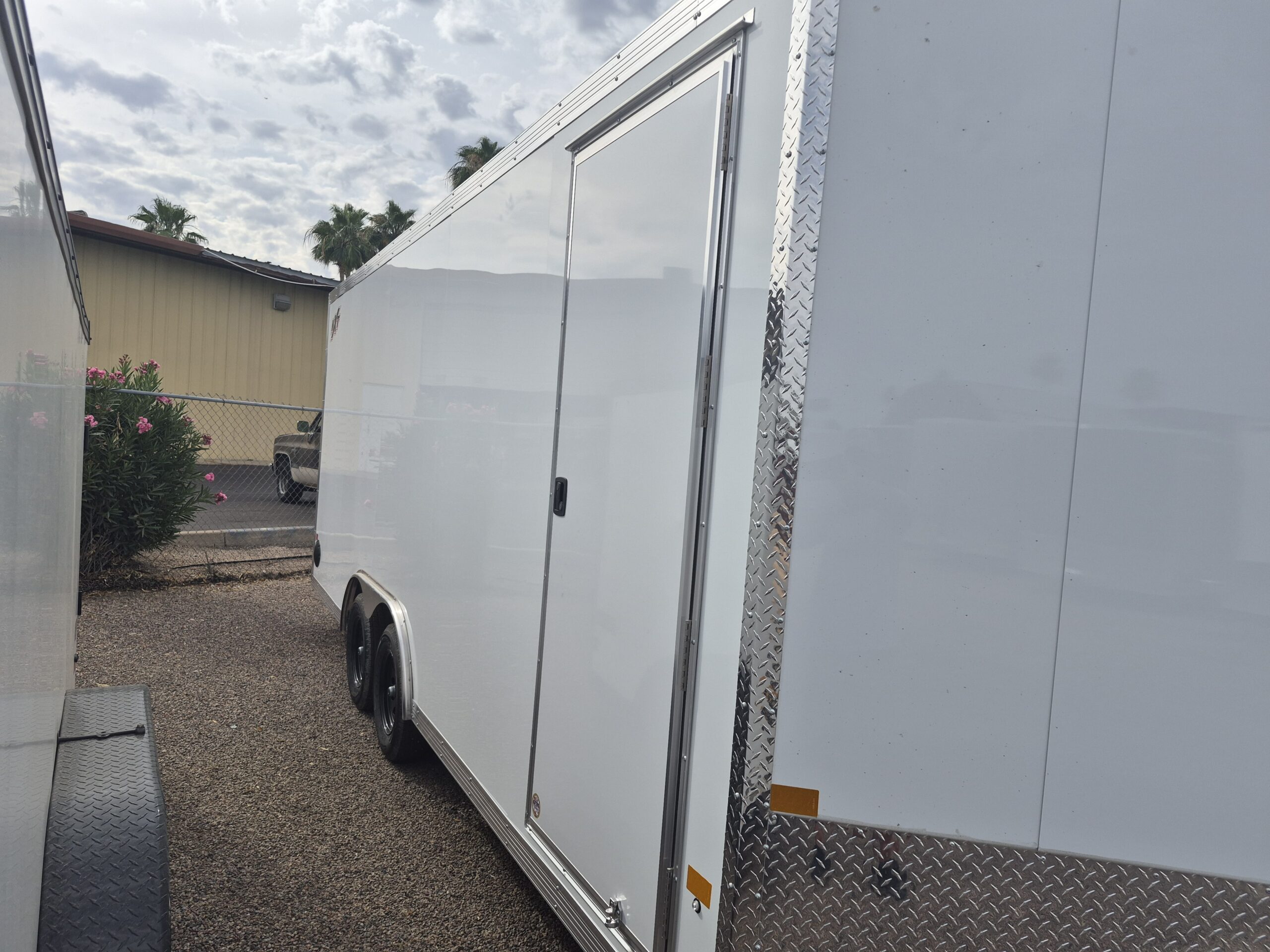20x8.5 All Aluminum, NXT Car Hauler, 7K GVWR, 78" Side Door, Ramp Door - Image 2