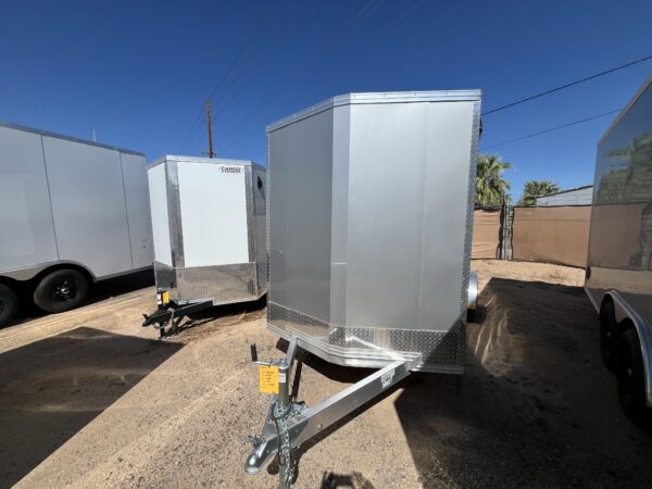 12x6 All Aluminum NXT Enclosed, 3K GVWR, Side Door, Ramp Door