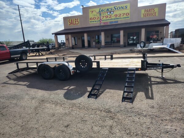 20x83 Tandem Axle, 7K GVWR, Channel Utility