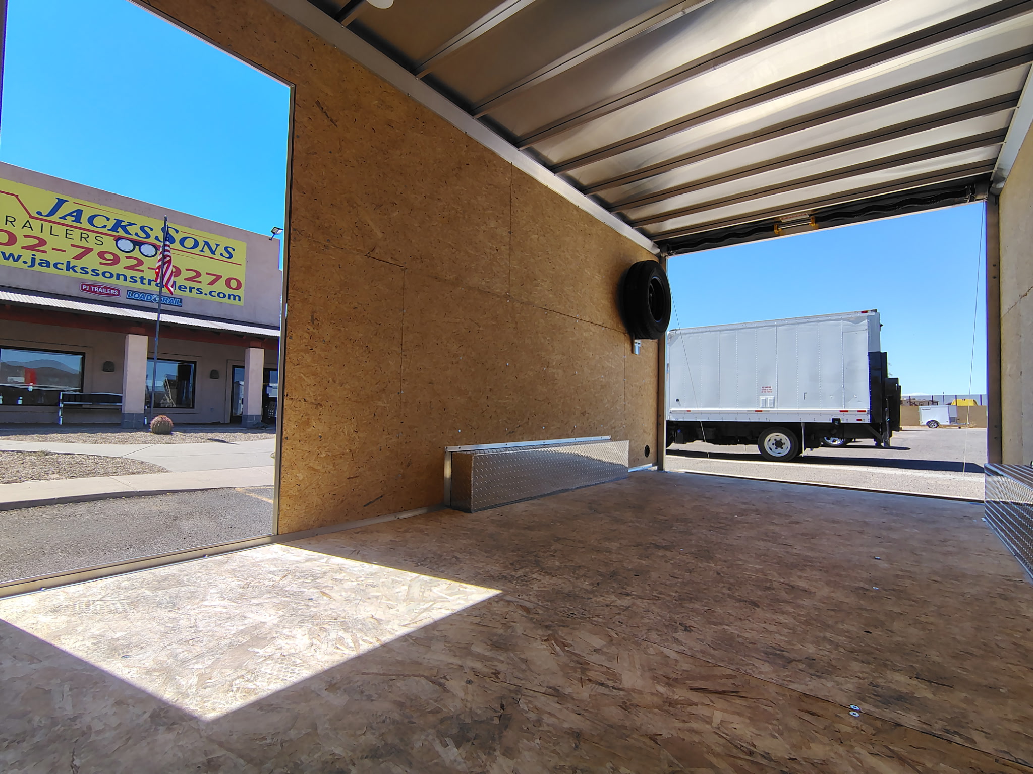 16x8.5 All Aluminum XLT-P Car Hauler, 7K GVWR, Side Door, Ramp Door - Image 5