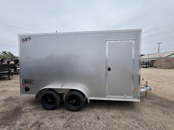 14x7 All Aluminum, XLTP2 Enclosed, 7K GVWR, Side Door, Ramp Door
