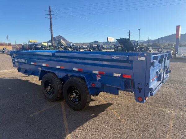 16x83 Ironbull Tandem Axle Dump, 15K GVWR, 24" Sides