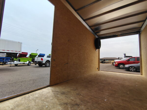 16x7 All Aluminum XLT-P Enclosed, 7K GVWR, Limited Edition, Ramp Door