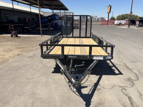 12x72 Single Axle, 3K GVWR, Channel Utility