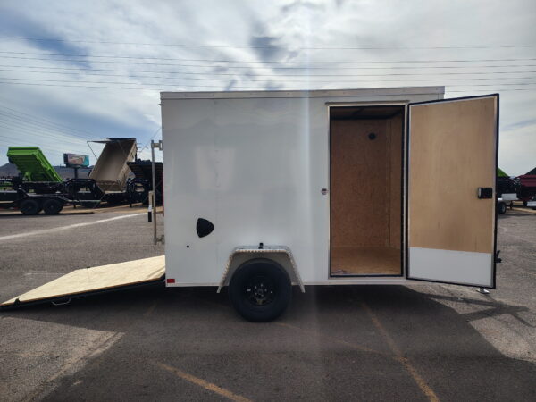 10x6 Indigo DLX, 3K GVWR, Ramp Door