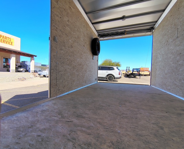 14x7.4 All Aluminum NXT Car Hauler, 7K GVWR, Side Door, Ramp Door - Image 5