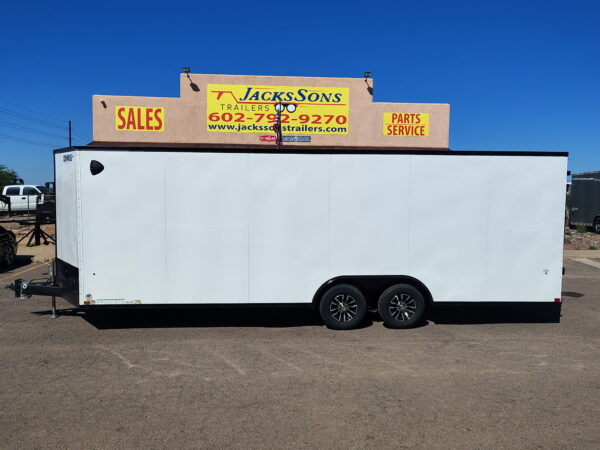 24x8.5 Jasper SE Car Hauler, 10K GVWR, Ramp Door