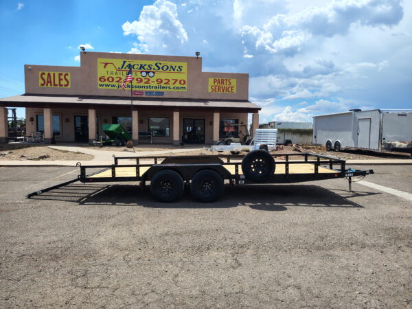 18x83 Tandem Axle, 7K GVWR, Channel Utility