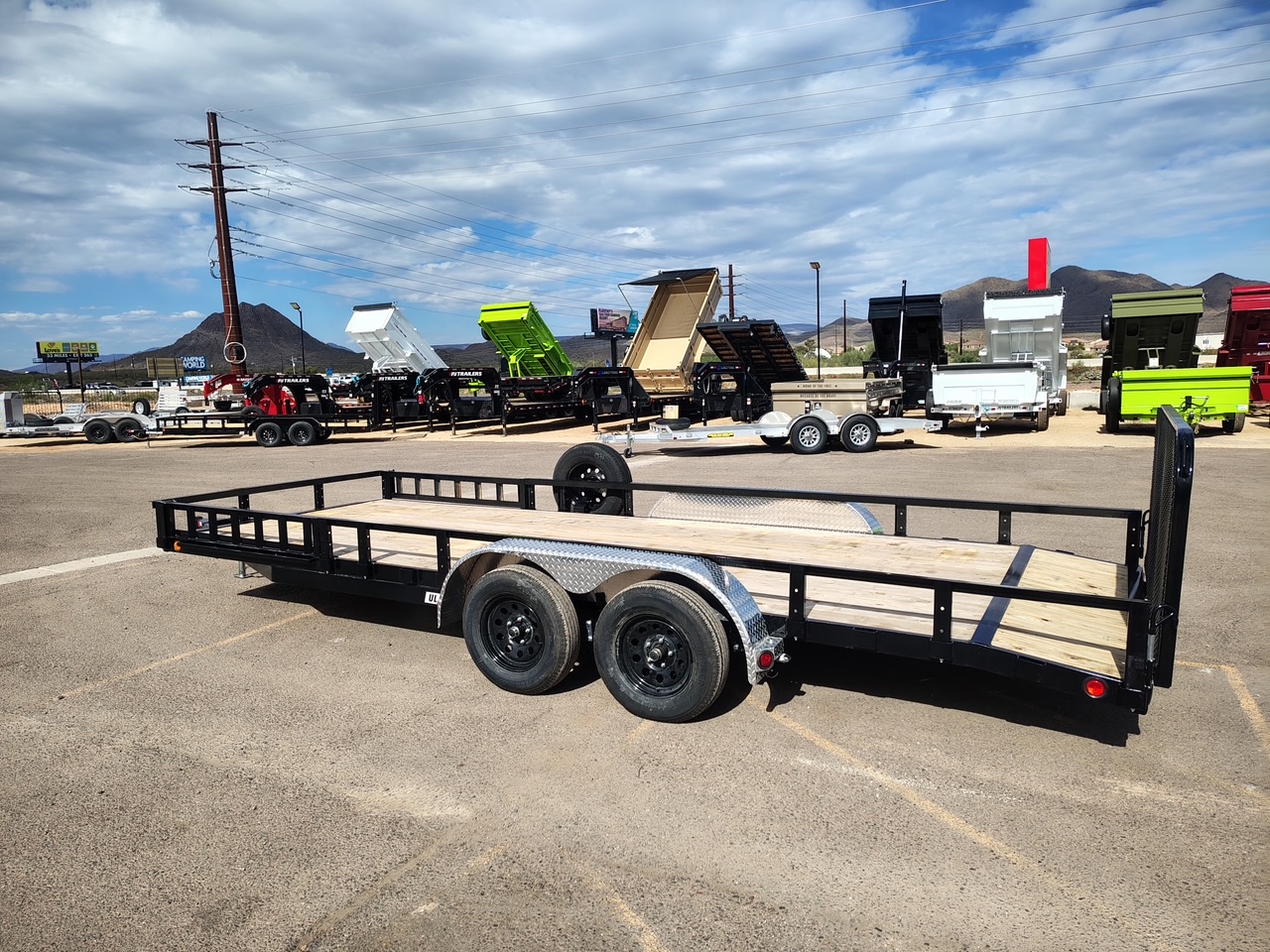 20x83 Tandem Axle, 7K GVWR, Channel Utility - Image 3