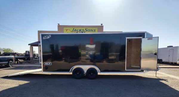 20x8.5 All Aluminum XLT-P Car Hauler, Limited Model, 10K GVWR, Ramp Door