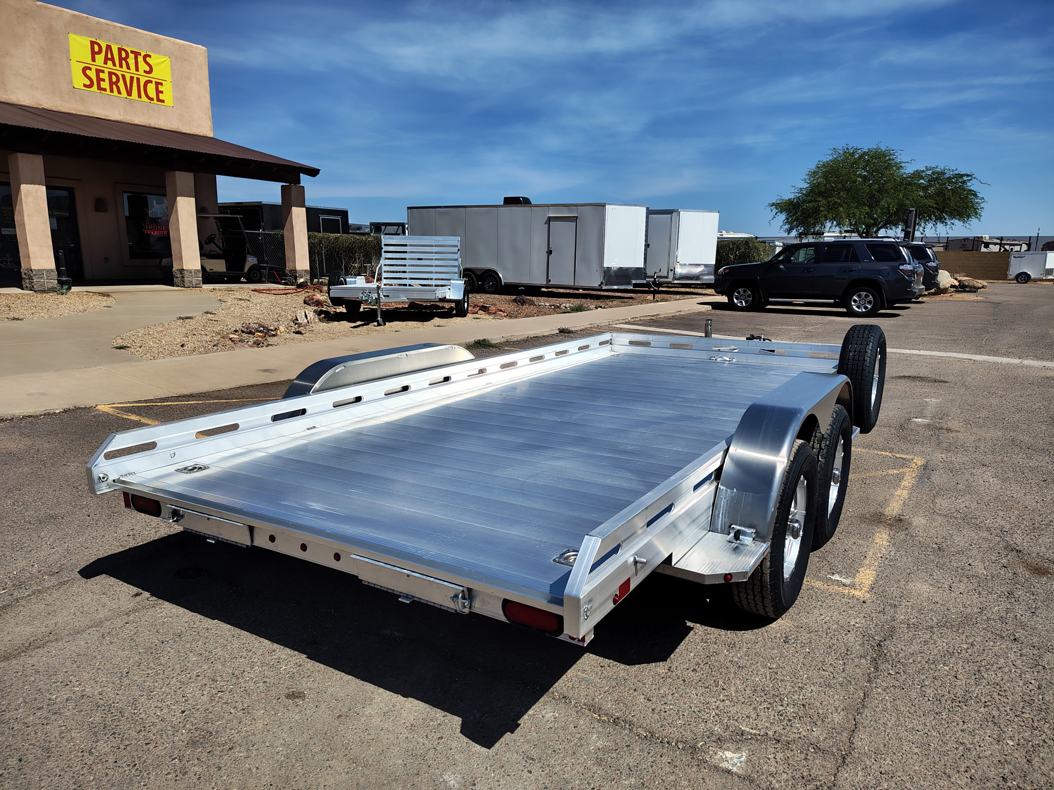 14x80 All Aluminum, 8.5K GVWR, Tandem Axle, Ramps (8014TA-EL-R-RTD) - Image 8