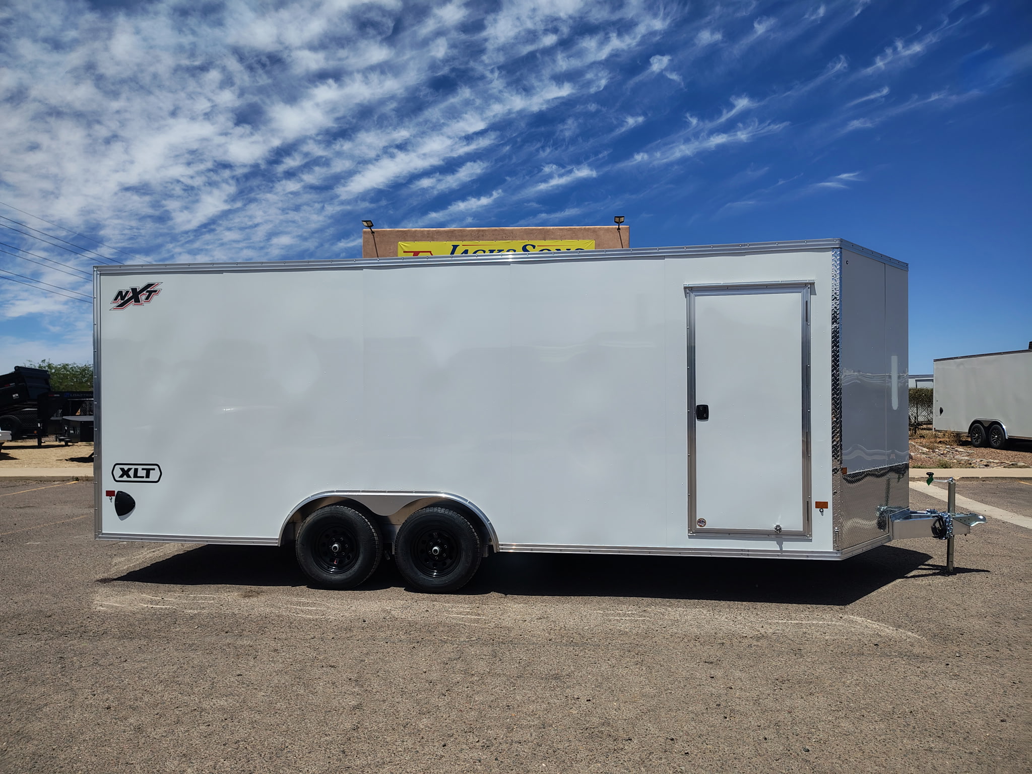 20x8.5 All Aluminum XLT-P Car Hauler, 10K GVWR, Ramp Door, Elite Escape Door - Image 3