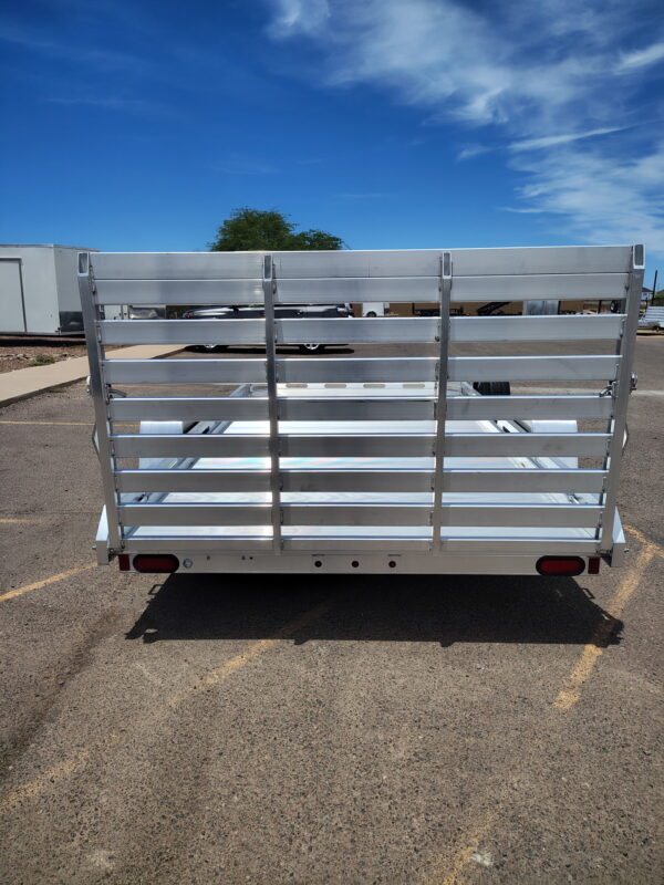 12x77 All Aluminum, 3K GVWR, Heavy Single Axle (7712H-S-TG)